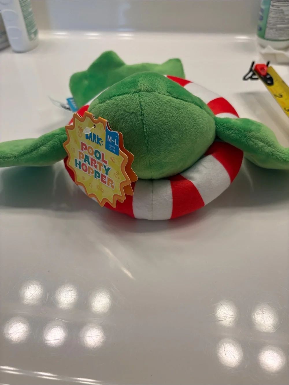 Bark Green Pool Party Hopper Dog Toy